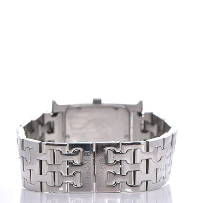 Hermes Stainless Steel 26mm Heure H Hour Quartz Watch Orange 4 of 7