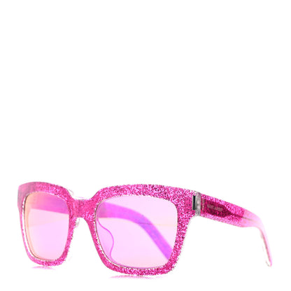 Saint Laurent Glitter Bold 1/F Sunglasses 1 of 8