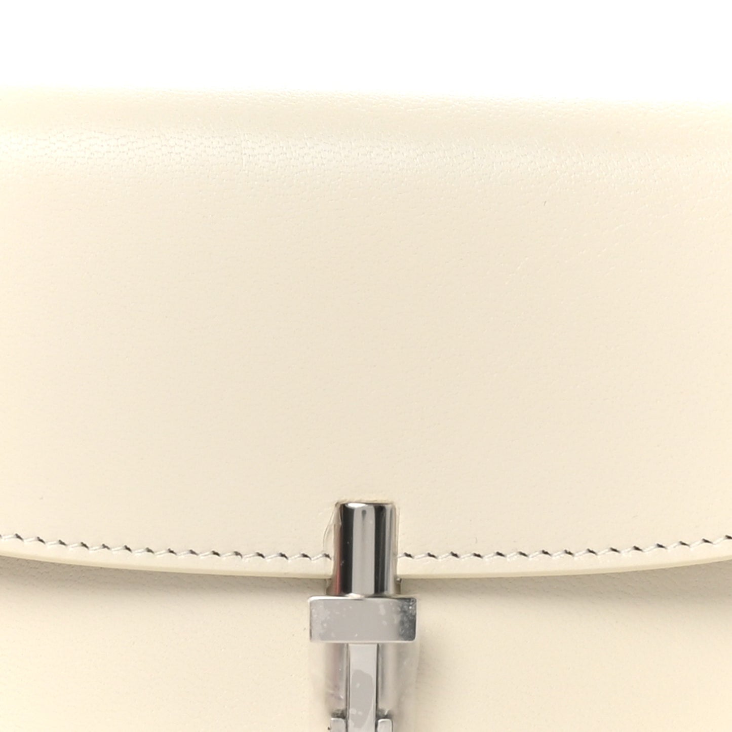 Smooth Calfskin The Sofia E/W Crossbody Ivory