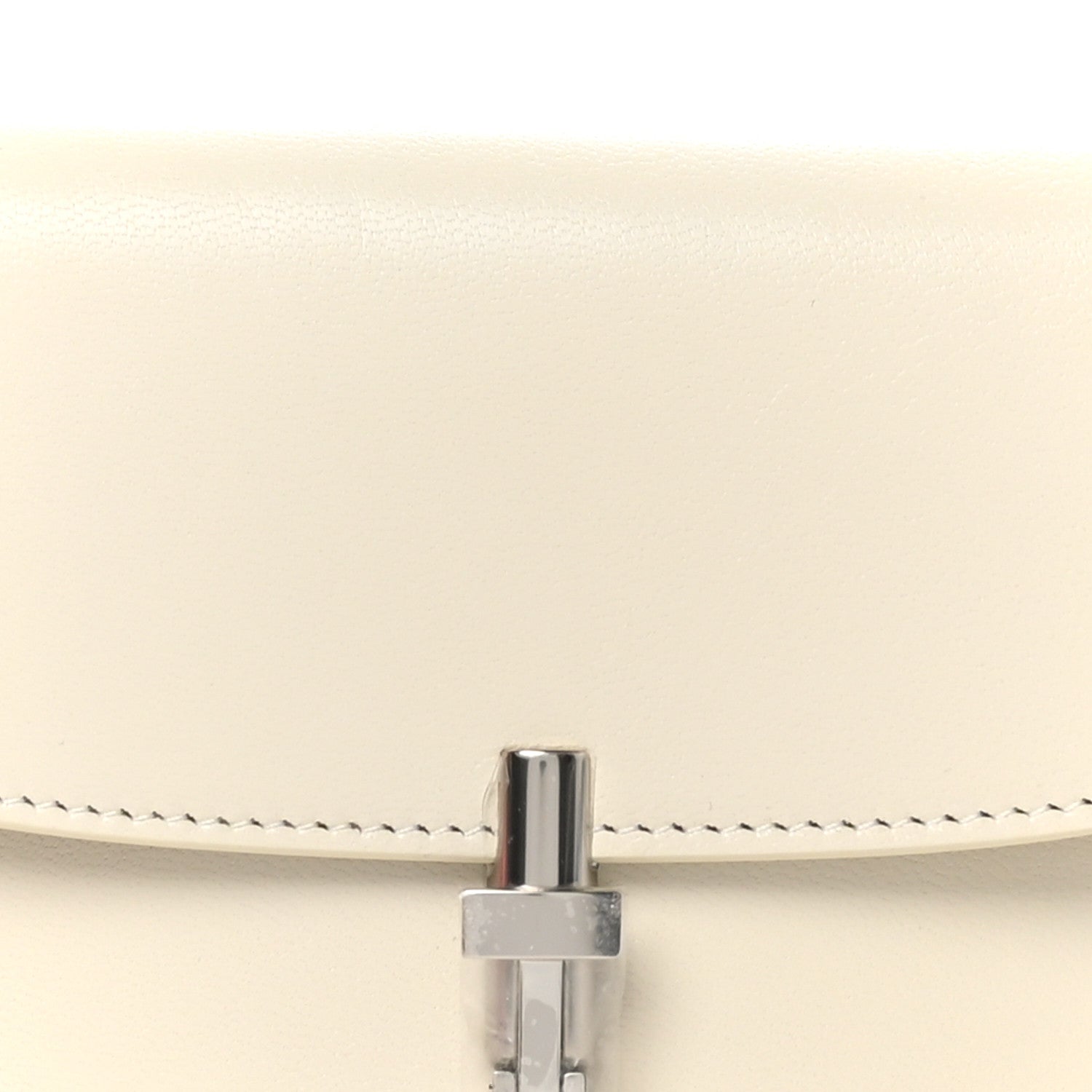 The Row Smooth Calfskin The Sofia E/W Crossbody Ivory 7 of 9