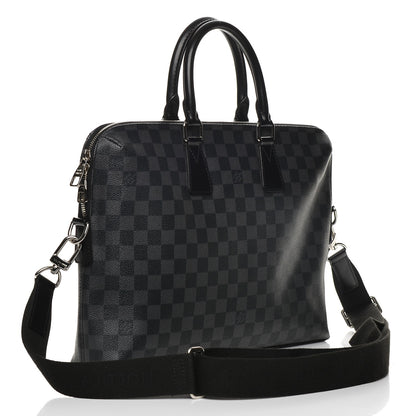 Louis Vuitton Damier Graphite Porte-Documents Jour 3 of 7