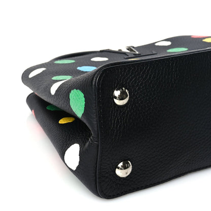 Louis Vuitton LV X YK Taurillon Capucines MM Black 7 of 8