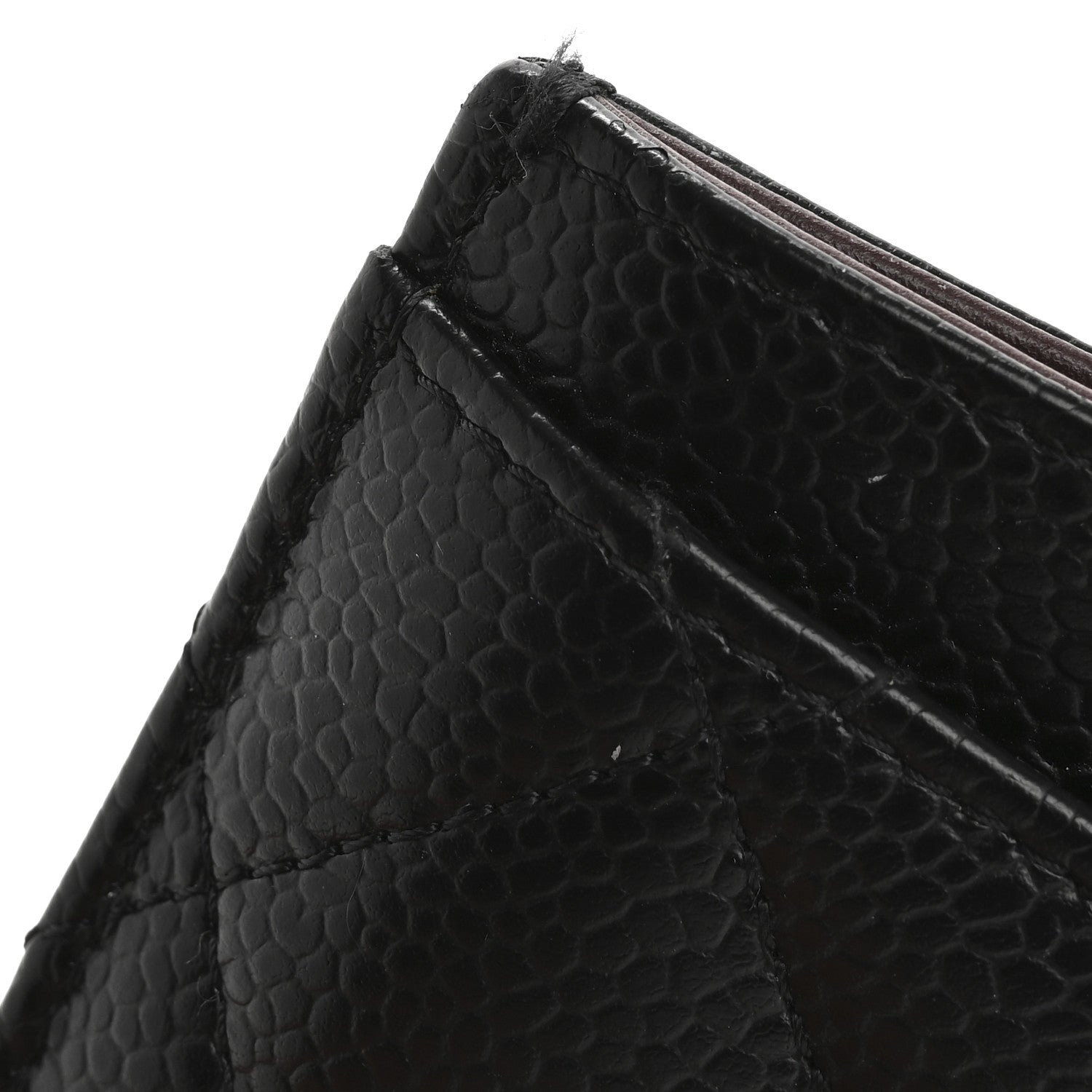 Chanel Caviar Quilted Card Holder Black 9 of 16