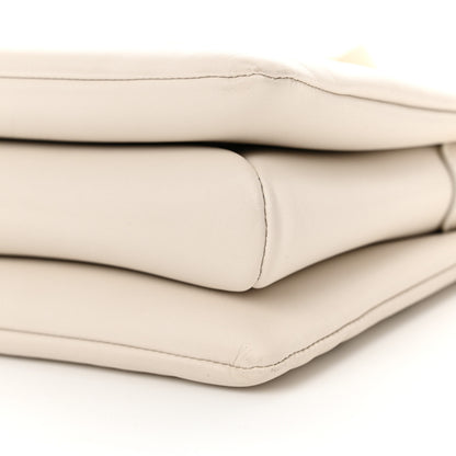 Louis Vuitton Lambskin Embossed Monogram Coussin PM Beige Cream 9 of 11