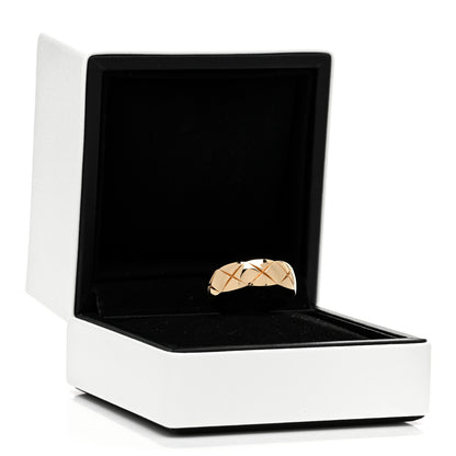 Chanel 18K Yellow Gold Small Coco Crush Ring 51 5.75 5 of 5
