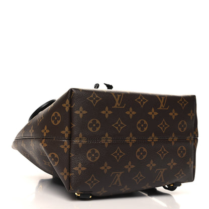 Louis Vuitton Monogram Montsouris PM Black 4 of 9