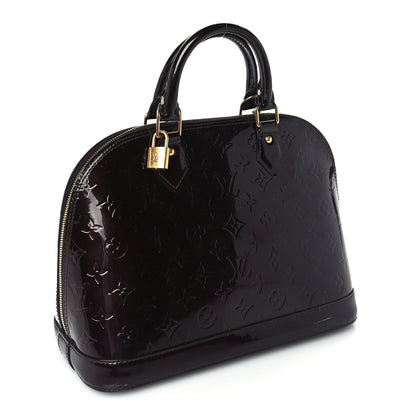 Louis Vuitton Vernis Alma PM Amarante 2 of 8