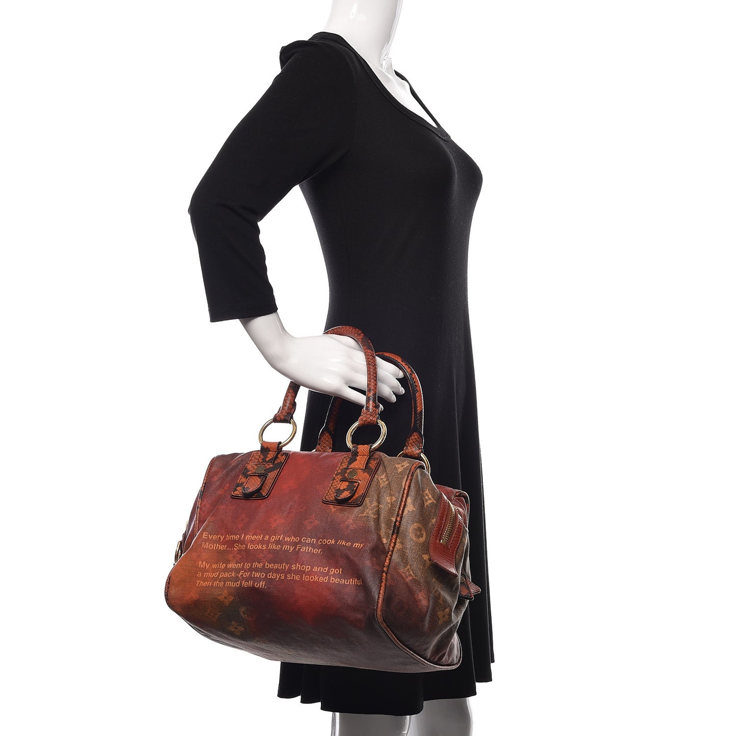 Monogram Karung Mancrazy Jokes Bag