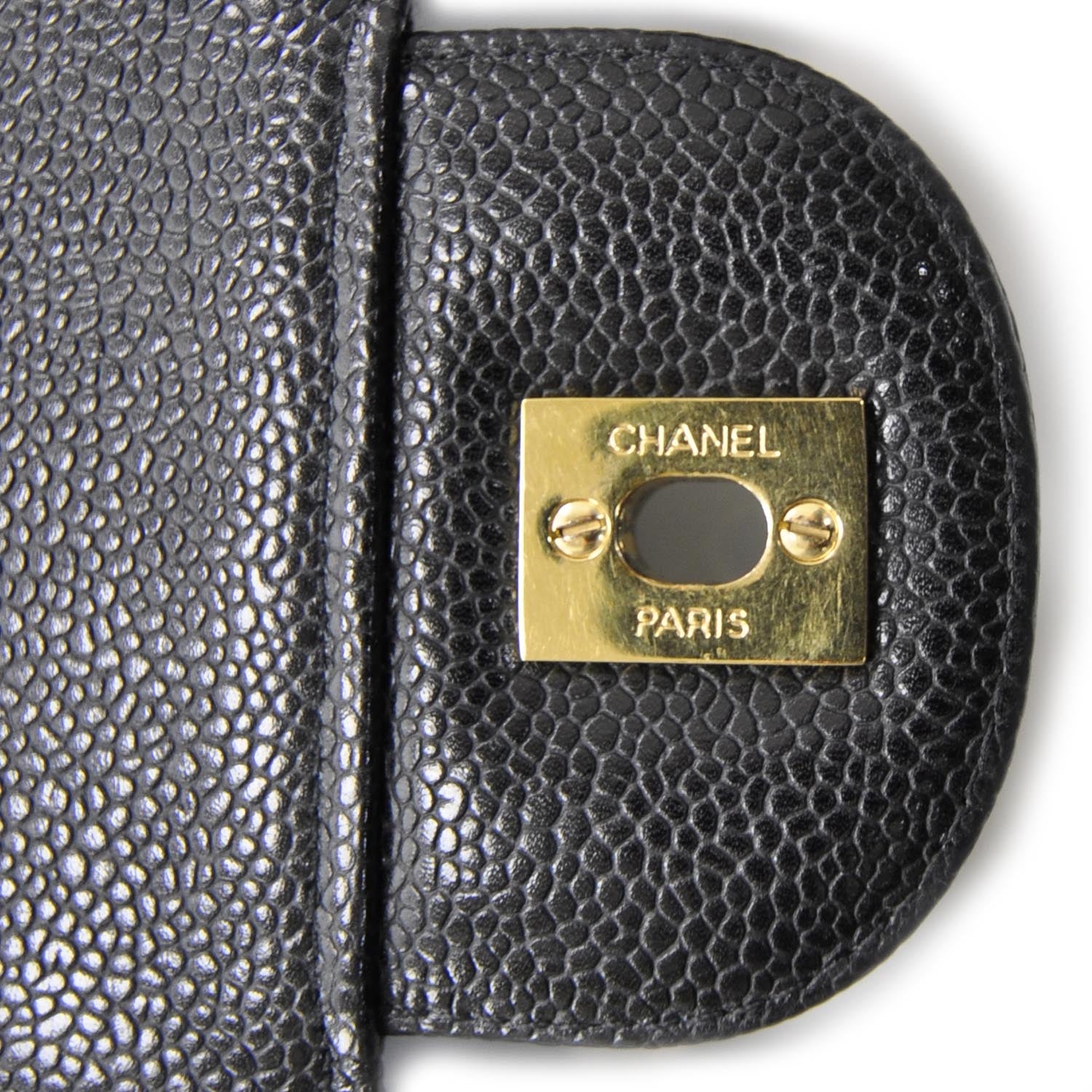 Chanel Caviar Jumbo Flap Black GHW 8 of 10