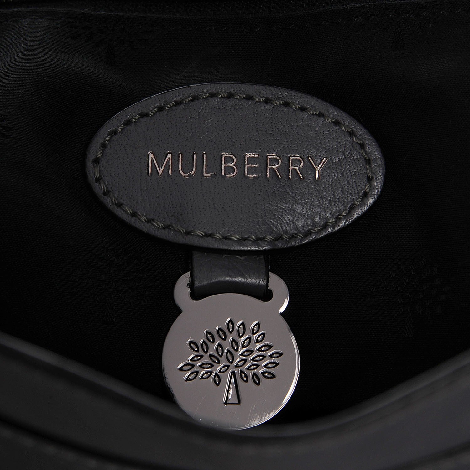 Mulberry Soft Buffalo Medium Alexa Foggy Grey 9 of 10