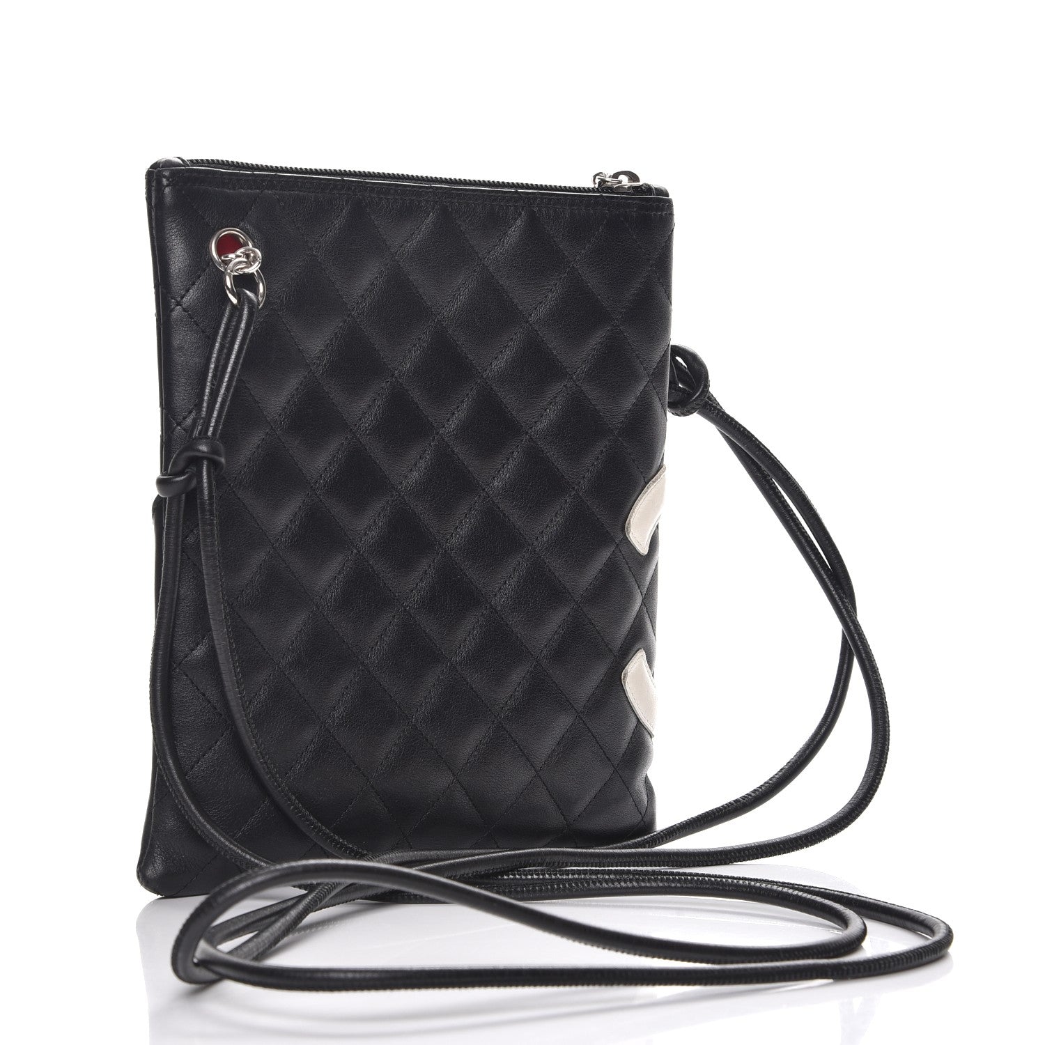 Chanel Calfskin Cambon Flat Messenger Black 3 of 11