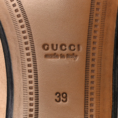 Gucci Suede Horsebit Womens Jordaan Loafers 39 Pink Sand 7 of 9