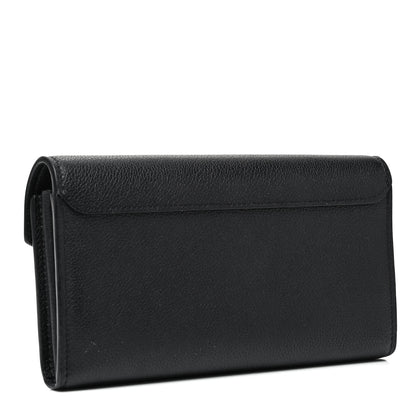 Louis Vuitton Soft Calfskin My Lockme Wallet Black 3 of 8