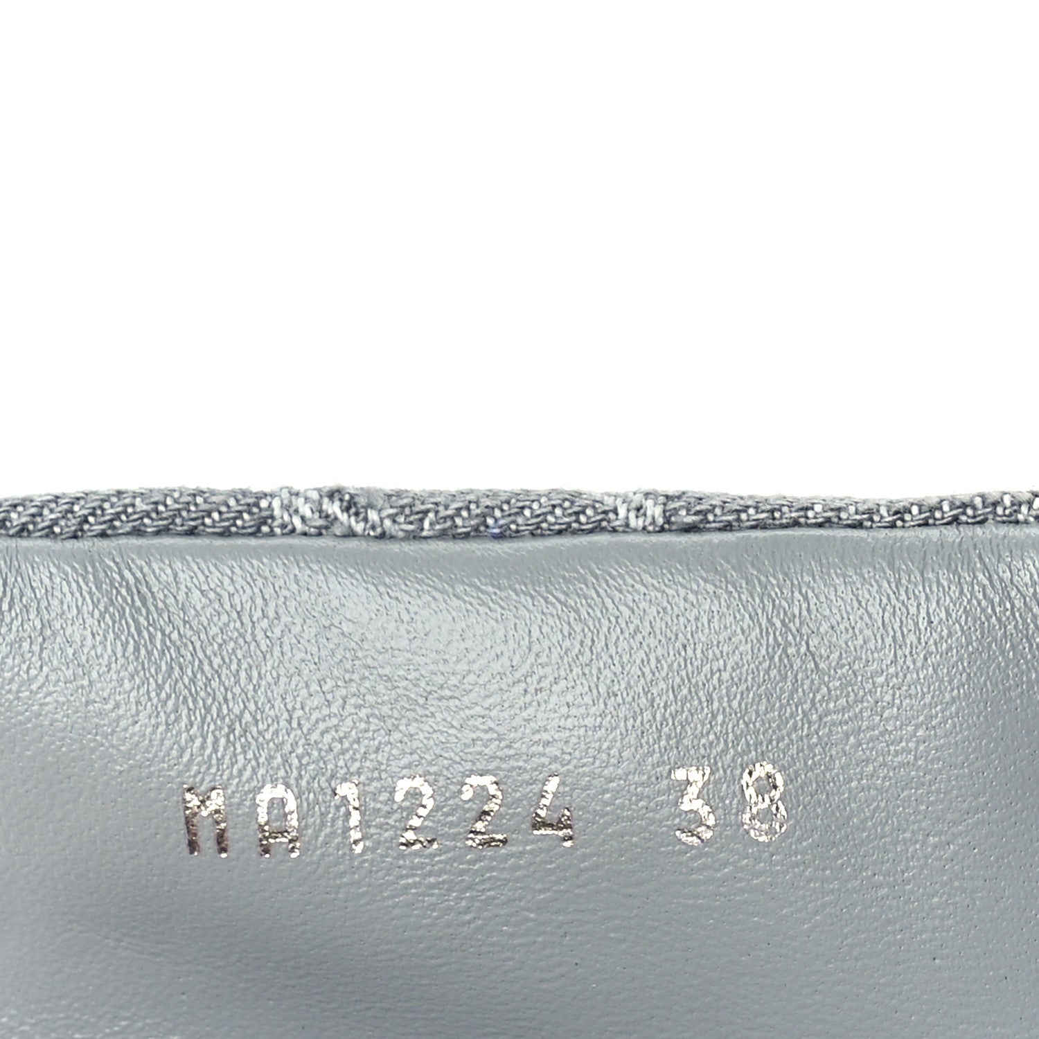 Louis Vuitton Monogram Denim Pool Pillow Flat Comfort Mules 38 Grey 7 of 7