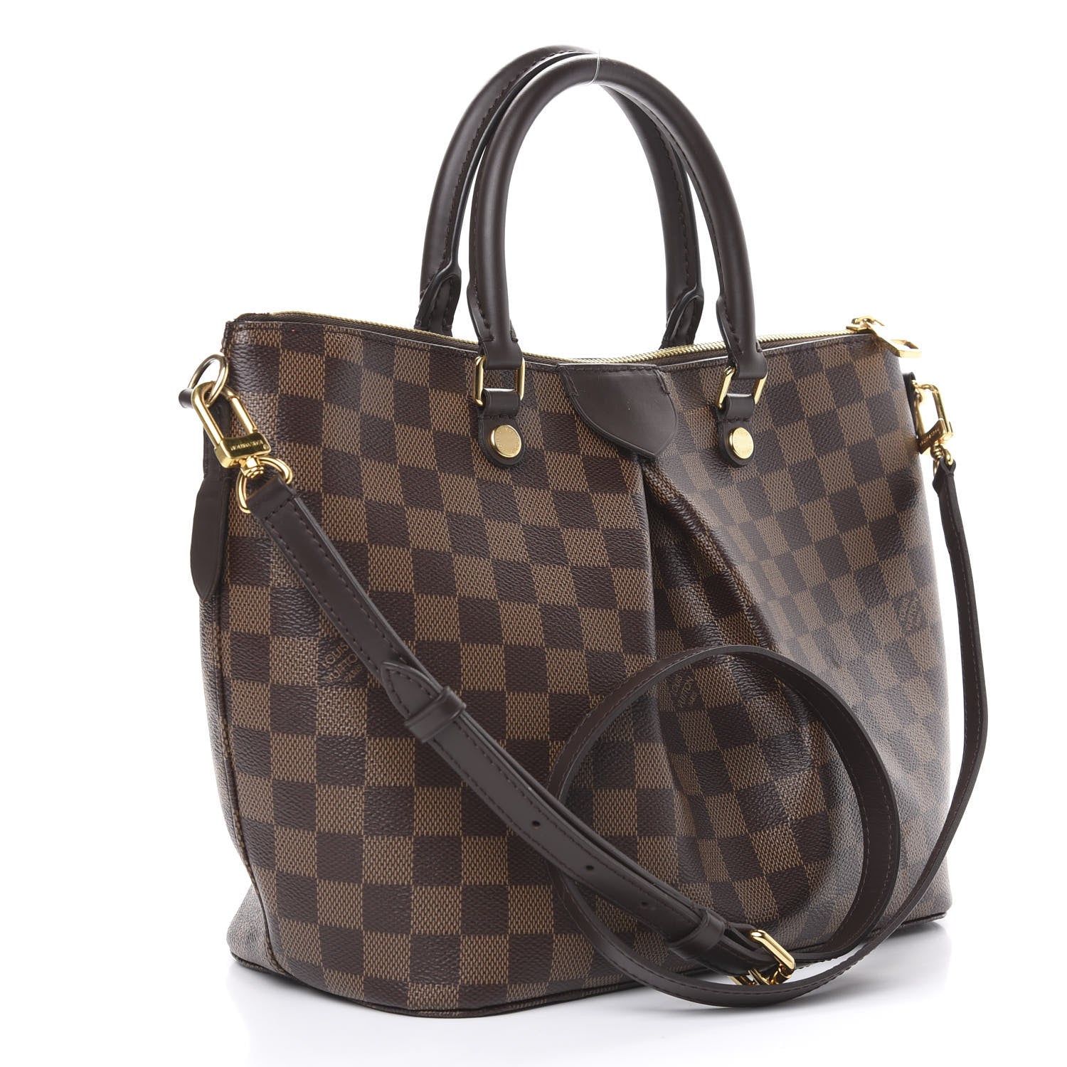 Louis Vuitton Damier Ebene Siena MM 3 of 15