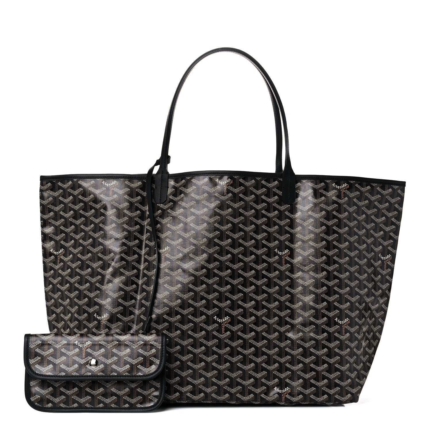 Goyard Goyardine Saint Louis GM Black 1 of 8