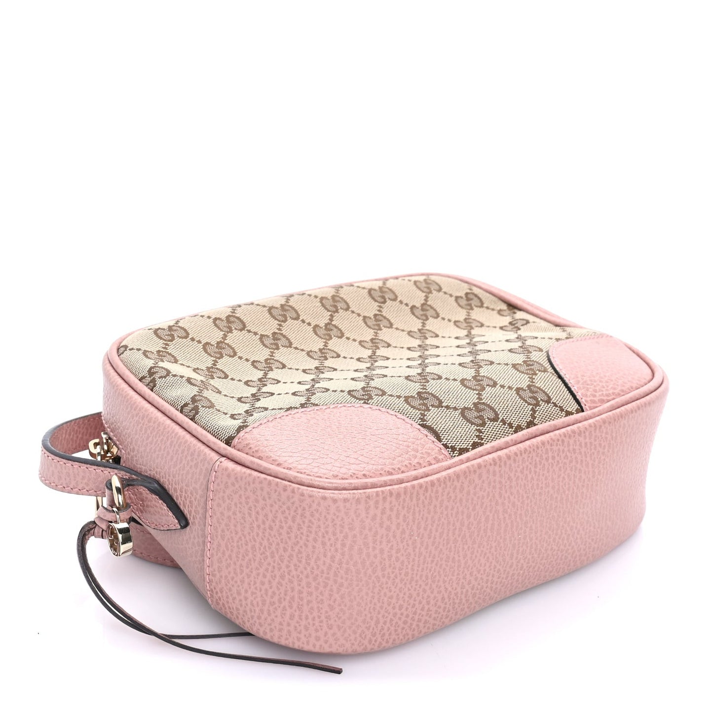 Monogram Mini Bree Messenger Bag Beige Soft Pink