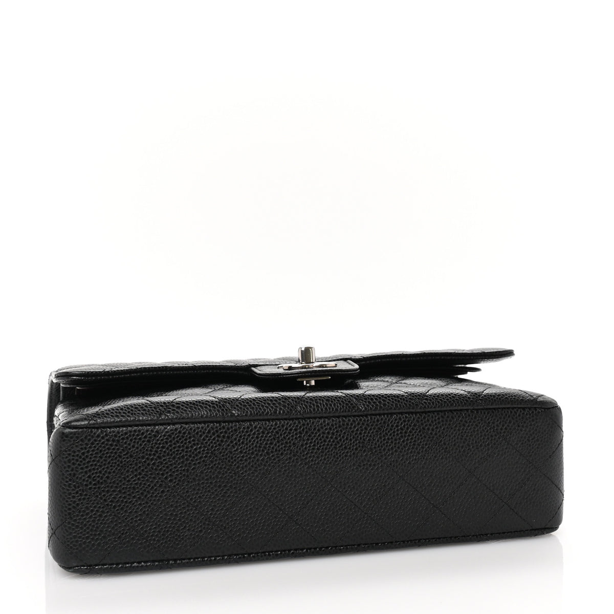Chanel Caviar Quilted Medium Double Flap Black 3 of 9
