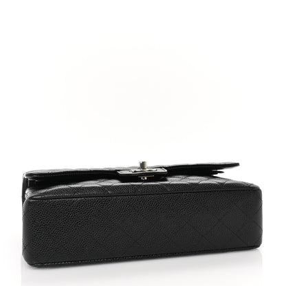 Chanel Caviar Quilted Medium Double Flap Black 3 of 9
