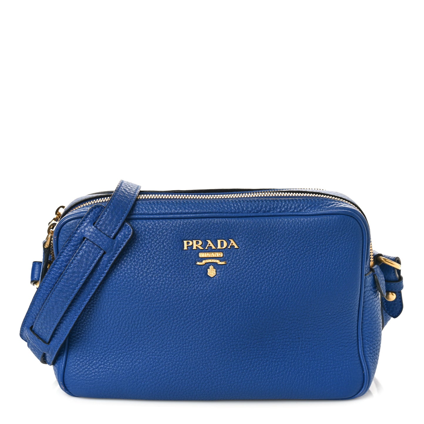 Vitello Phenix Camera Bag Blue