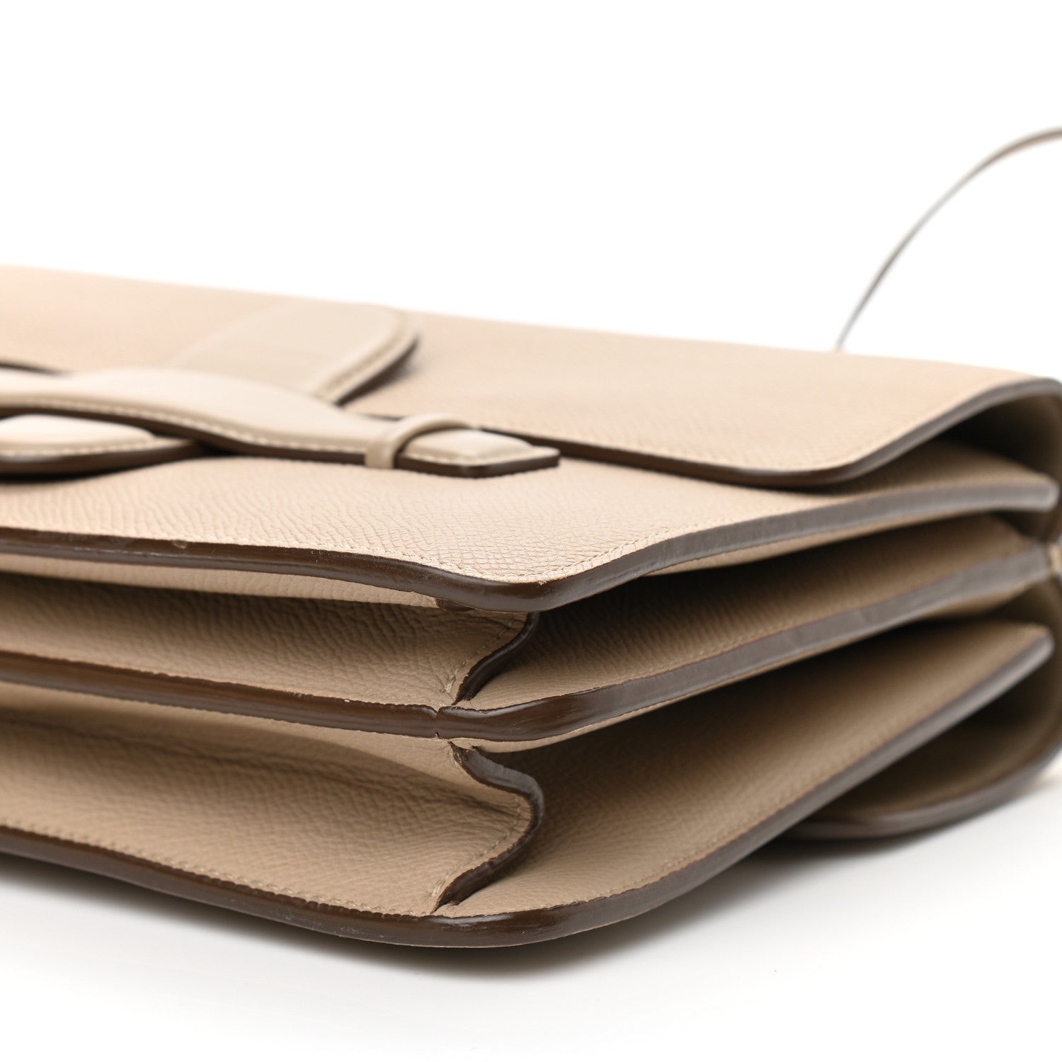 Celine Baby Grained Calfskin Medium Symmetrical Bag Taupe 12 of 15