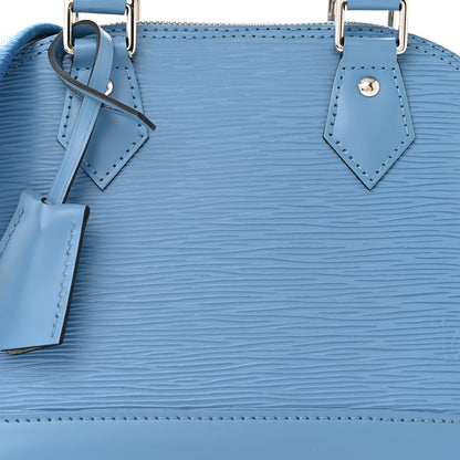 Louis Vuitton Epi Jacquard Alma BB Bleuet 8 of 11