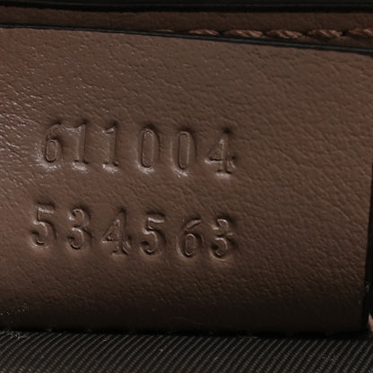 Gucci Calfskin Matelasse GG Marmont Vanity Cosmetic Case Porcelain Rose 8 of 12