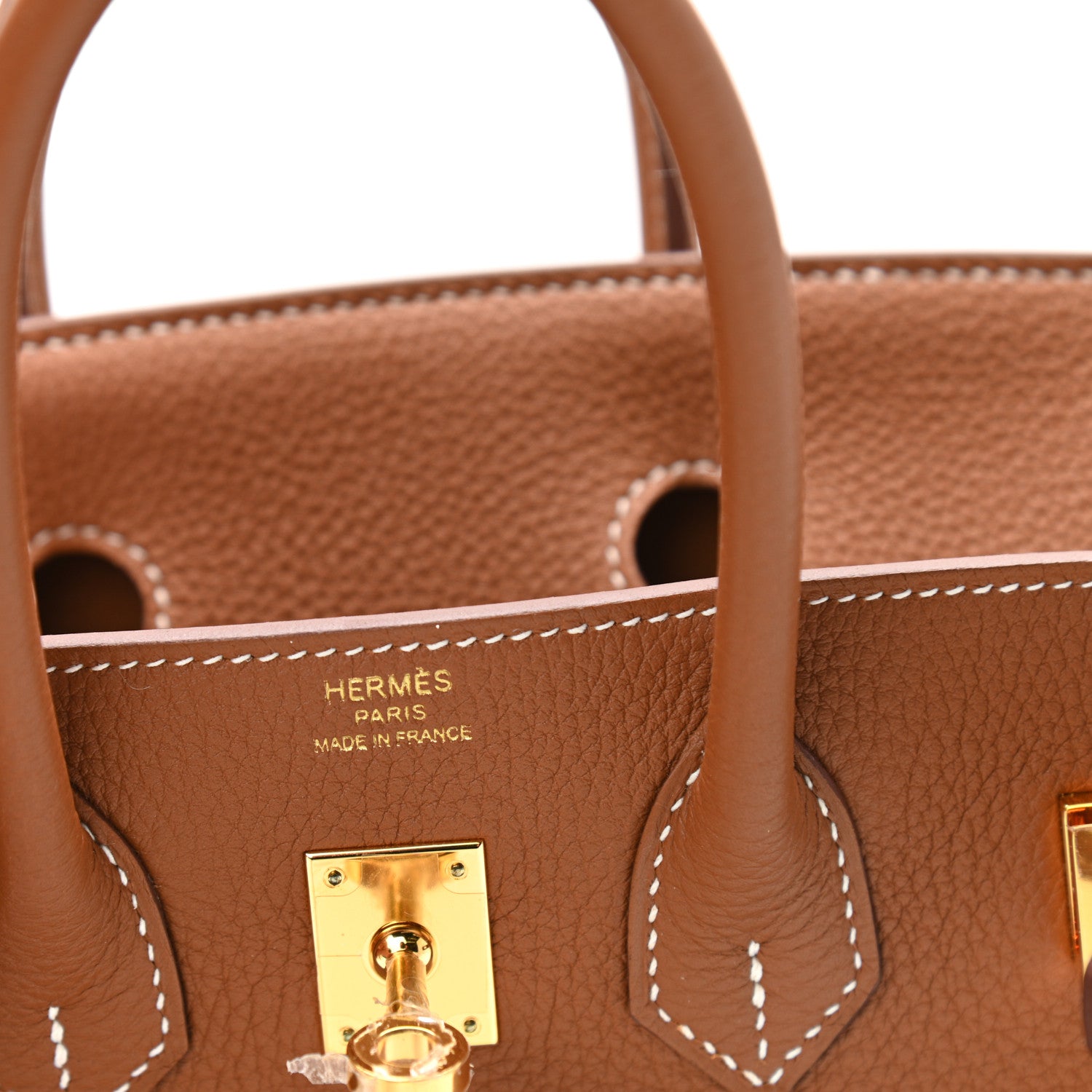 Hermes Togo Birkin 25 Gold 6 of 11