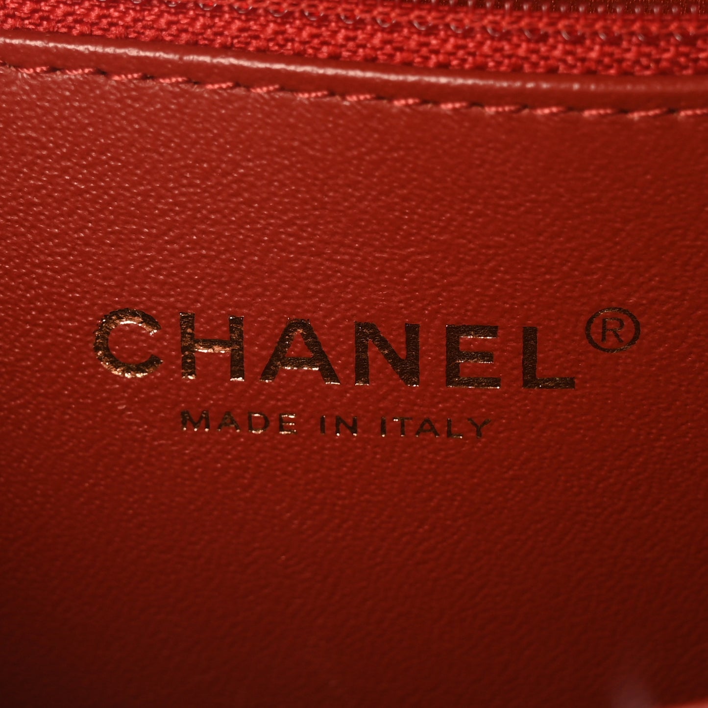 Tweed Quilted Flap Red Multicolor