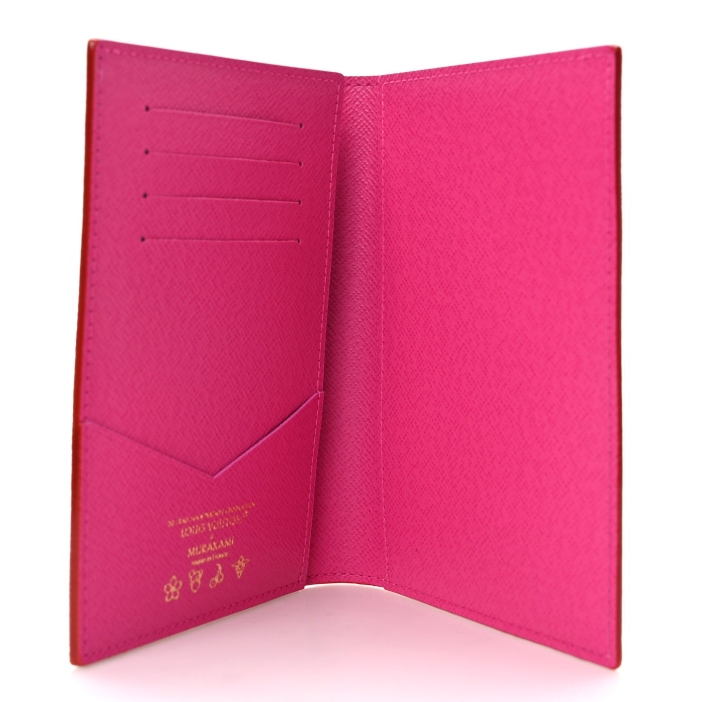 X TM Monogram Multicolor Passport Cover White