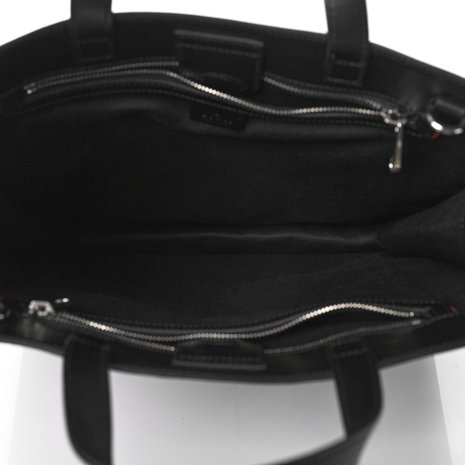 Gucci GG Supreme Monogram Night Courrier Vertical Tote Black Multicolor 5 of 9