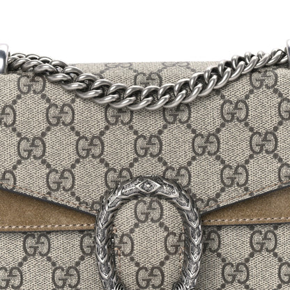 Gucci GG Supreme Monogram Mini Dionysus Shoulder Bag  Taupe 6 of 7