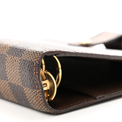 Louis Vuitton Damier Ebene Medium Ring Agenda Cover 7 of 9