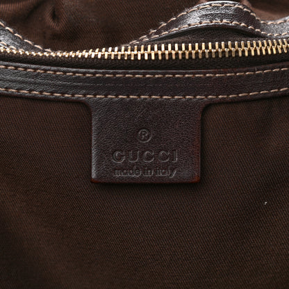 Gucci Monogram Studded Pelham Tote Dark Brown 6 of 10