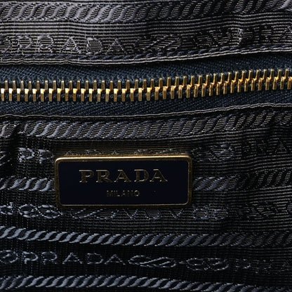 Prada Tessuto Nylon Saffiano Tote Bag Navy 5 of 8