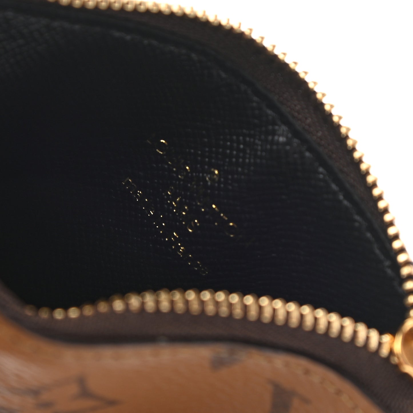 Reverse Monogram Trio Square Pouch