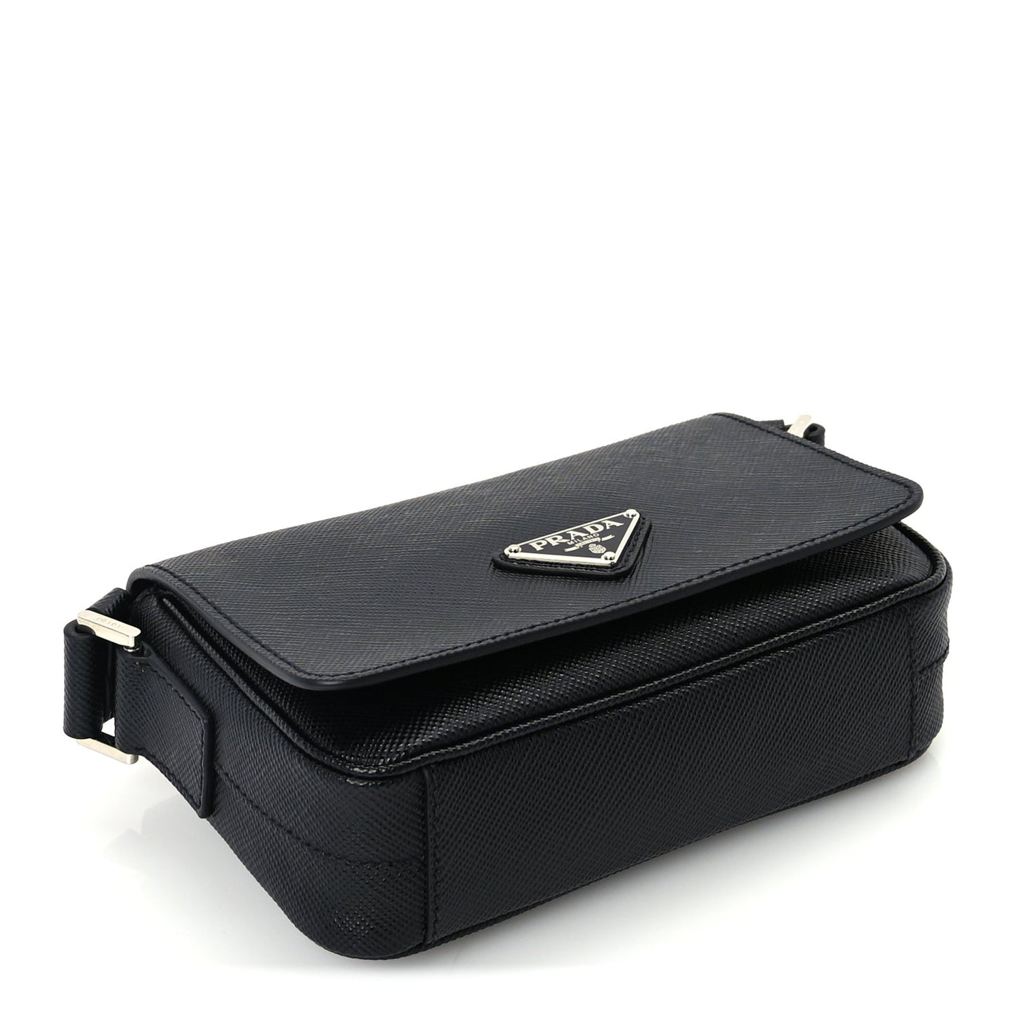 Saffiano Shoulder Bag Black