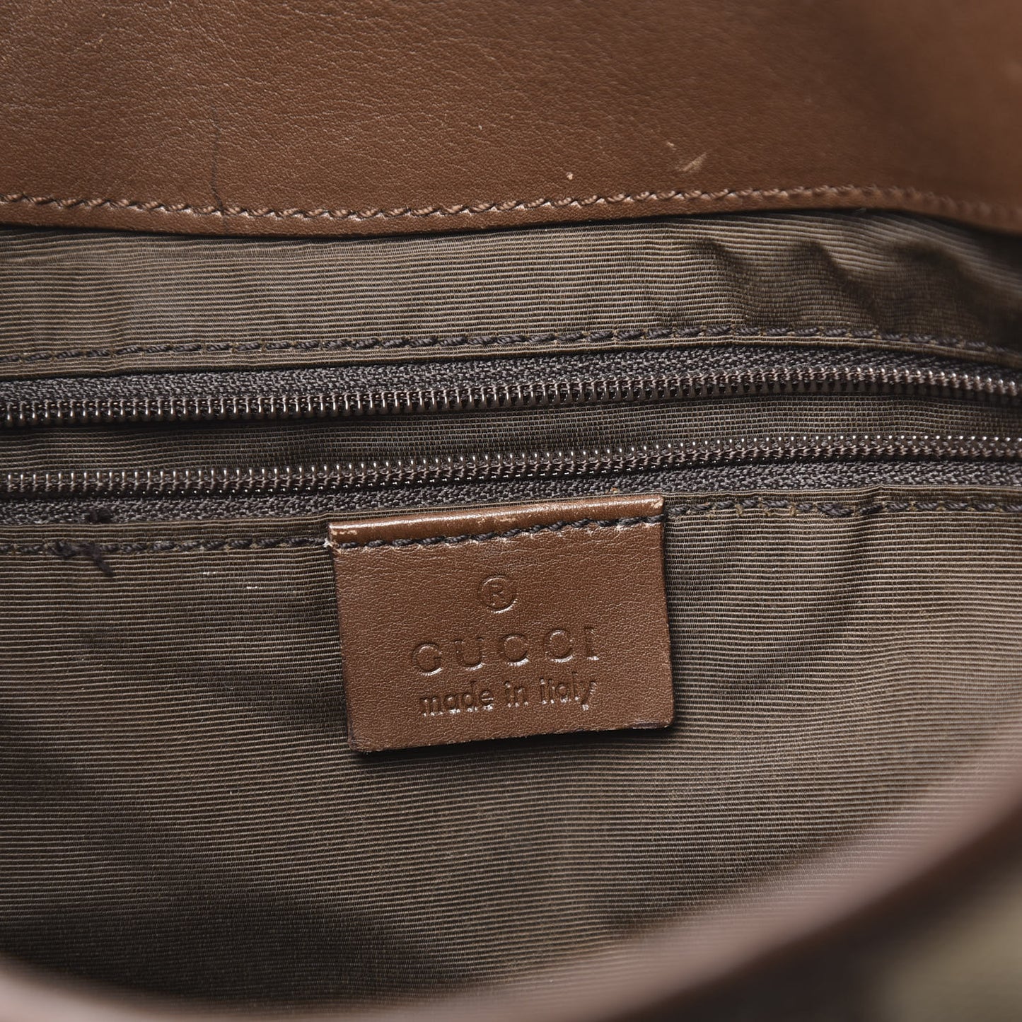 Monogram Shoulder Bag Brown