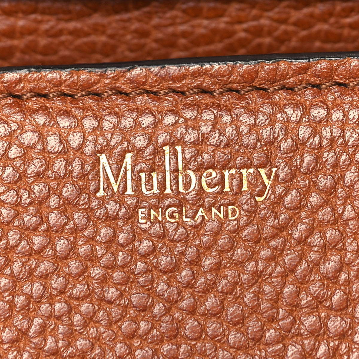 Small Classic Grain Zipped Bayswater Tan