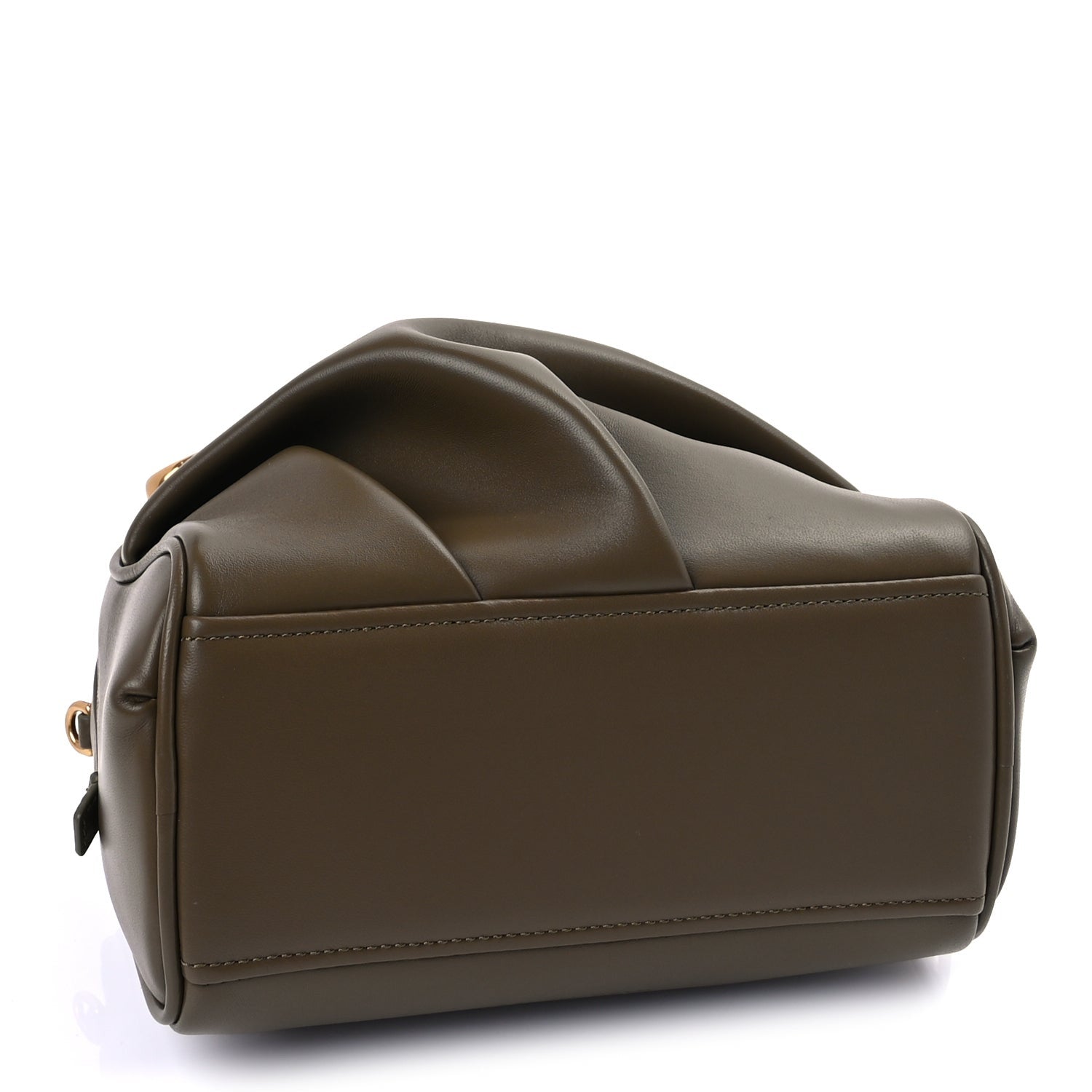 Marc Jacobs MARC JACOBS Lambskin Small The Wave Bag Olive 3 of 8