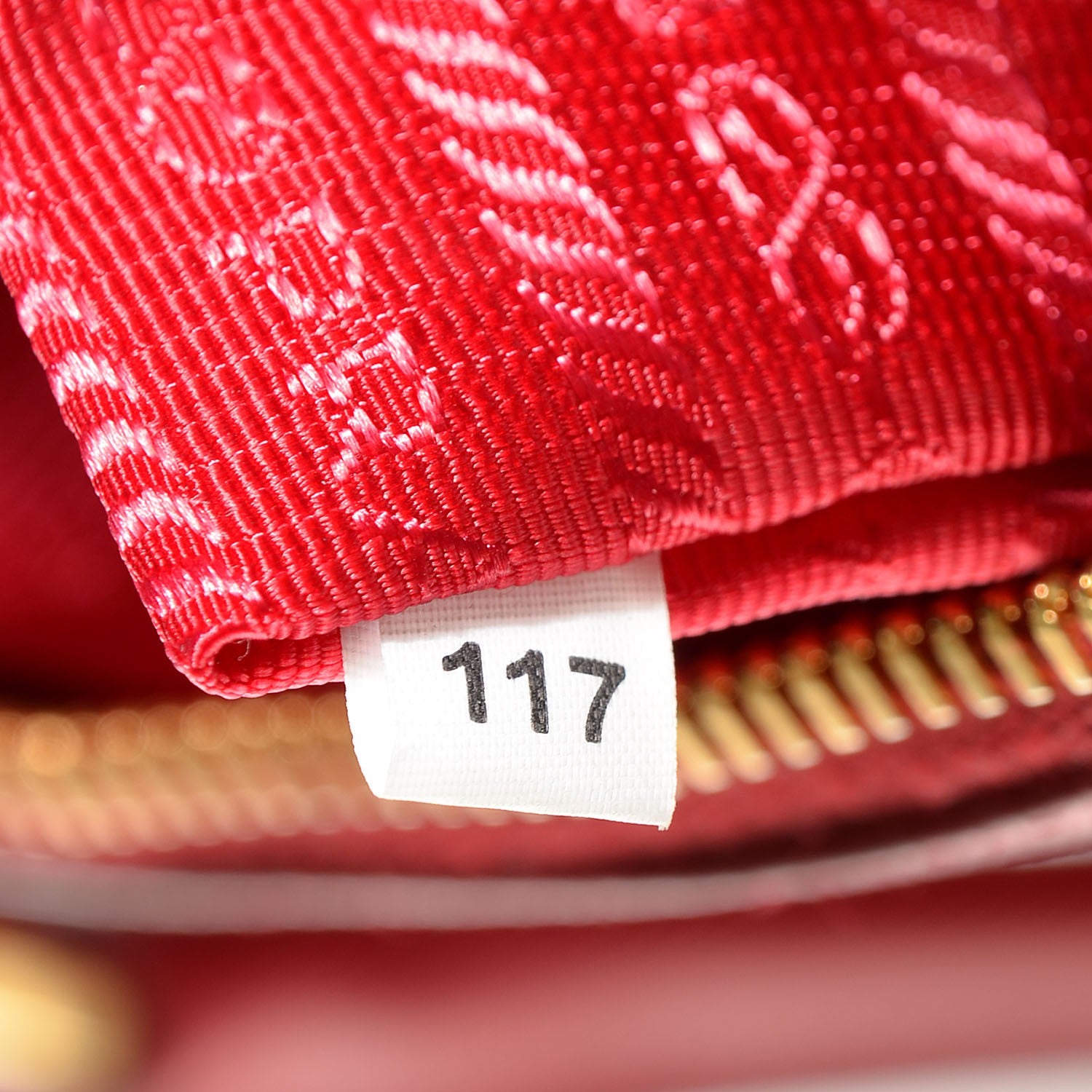 Prada Saffiano Lux Small Promenade Tote Fuoco 9 of 10