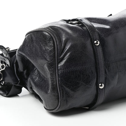 Miu Miu Vitello Lux Medium Bow Bag Bluette 8 of 9