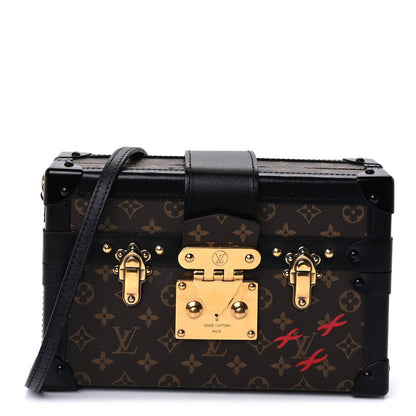 Louis Vuitton Monogram Petite Malle Black 1 of 8