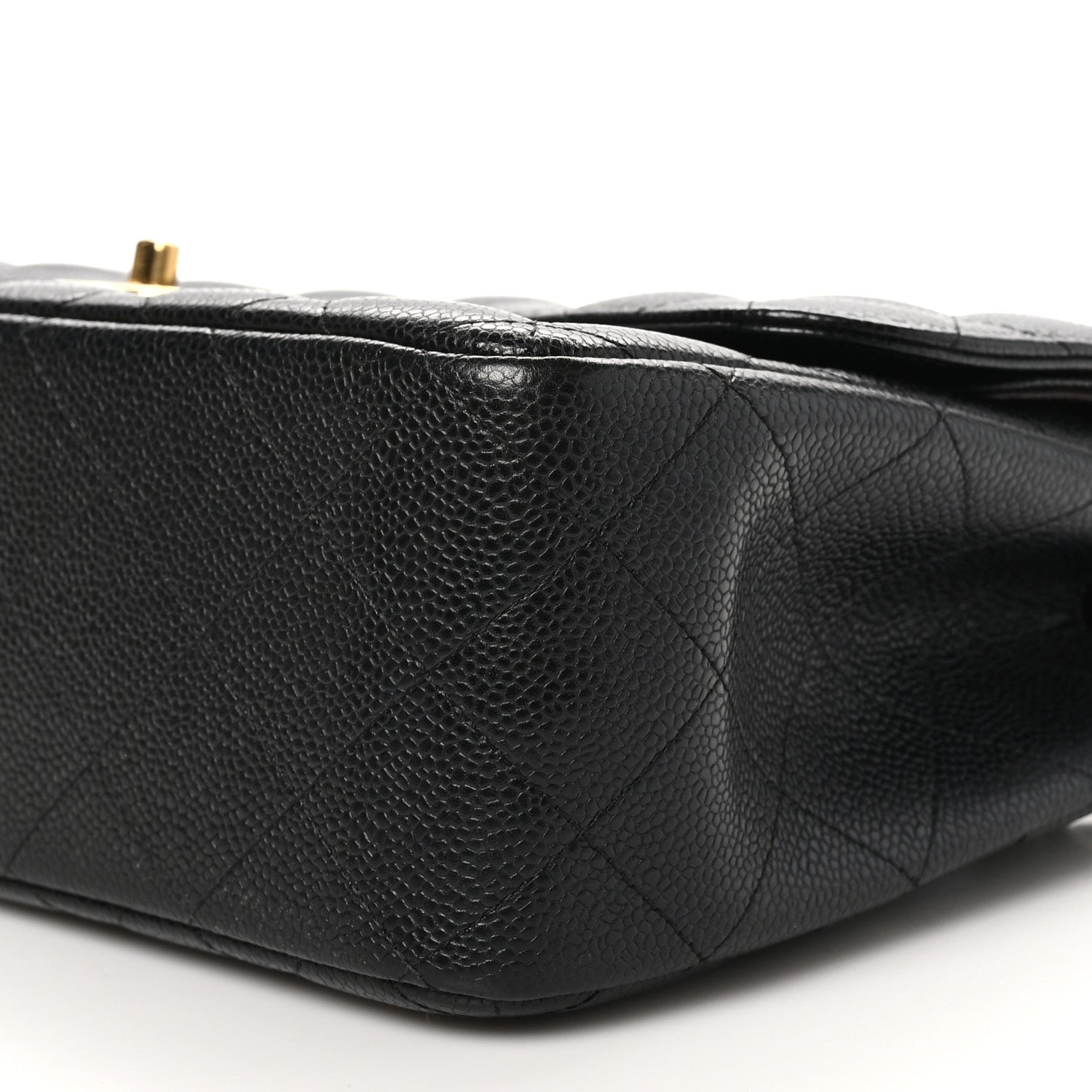 Chanel Caviar Quilted Jumbo Double Flap Black 10 of 11