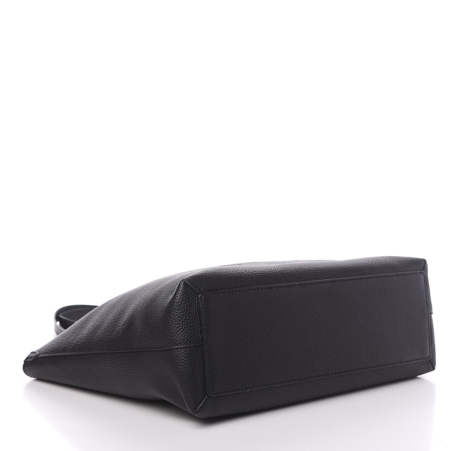 Burberry Grainy Calfskin Remington Tote Black 4 of 9