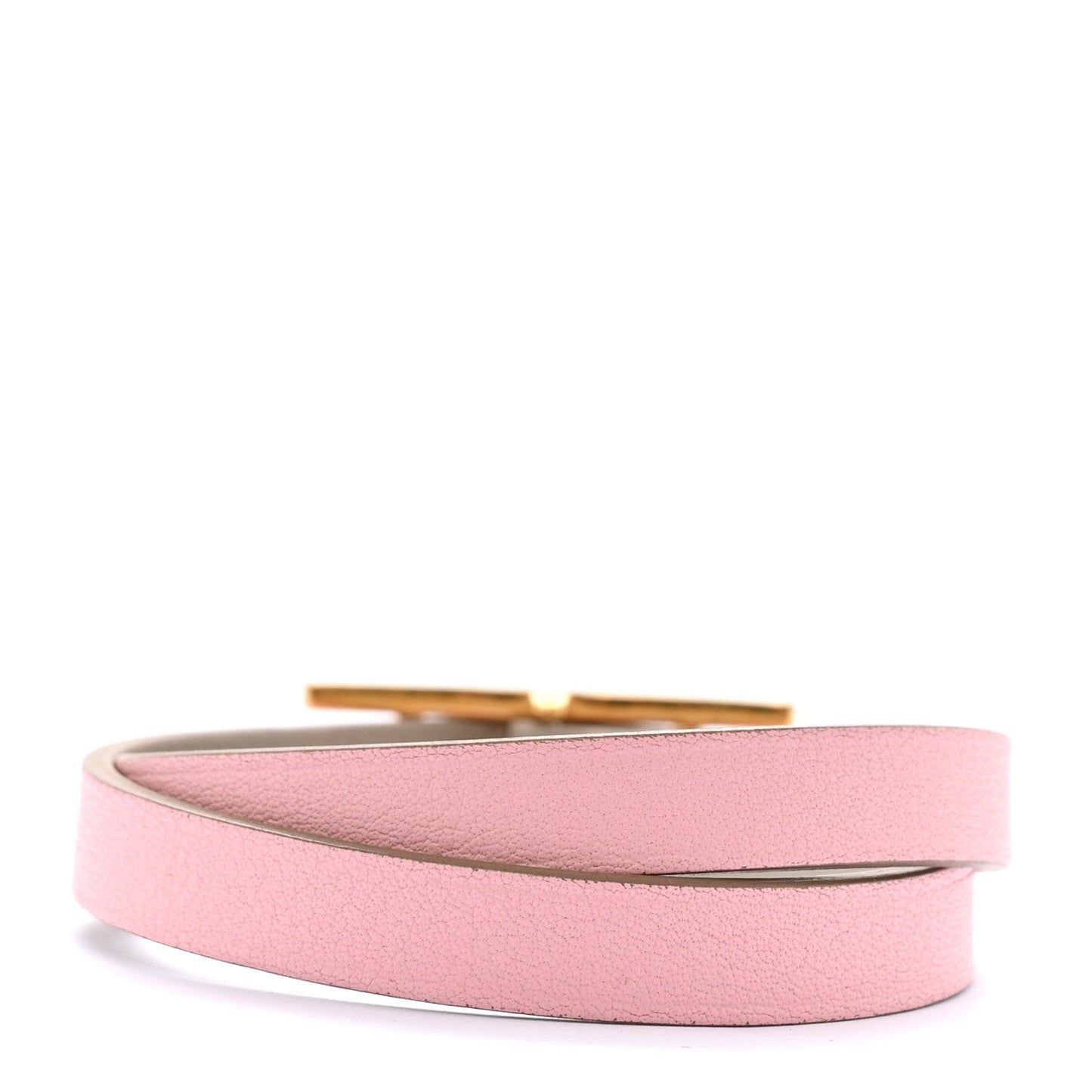 Swift Behapi Double Tour Bracelet T2 Rose Sakura Gris Perle