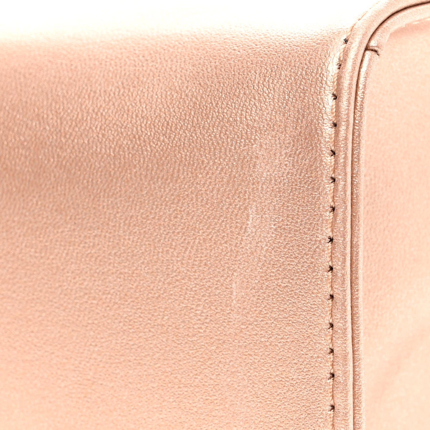 Telfar Metallic Vegan Leather Small Shopping Bag Copper 10 of 10