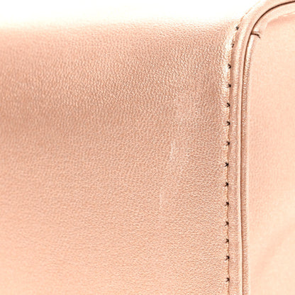 Telfar Metallic Vegan Leather Small Shopping Bag Copper 10 of 10