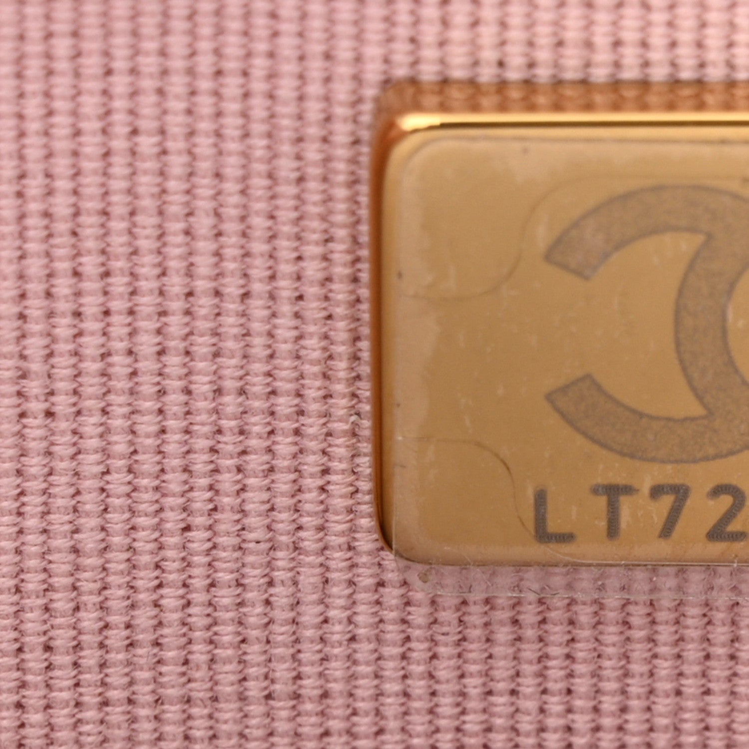 Chanel Caviar Quilted Studded CC Wallet on Chain WOC Light Pink 11 of 11