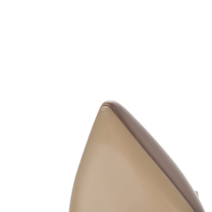 Valentino Garavani Nappa Rockstud Cage Flats 37 Beige 10 of 21